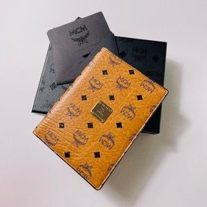 Mcm passport holder unisex